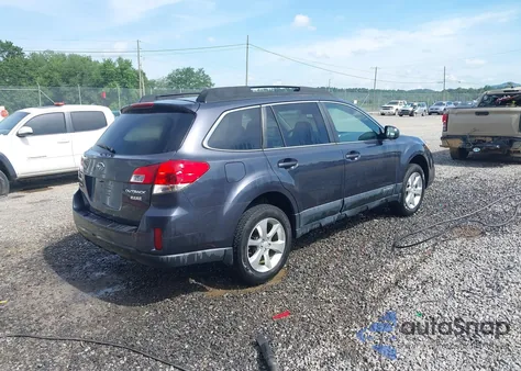 2013 Subaru Outback 2.5I Premium из США, поврежденный, VIN 4S4BRBGC0D3311986